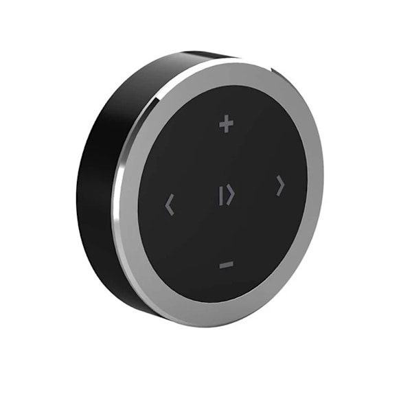 Mini Langaton Bluetooth-yhteensopiva Media painike Kaukosäädin Ohjain Auto Moottoripyörä Ohjaus pyörä