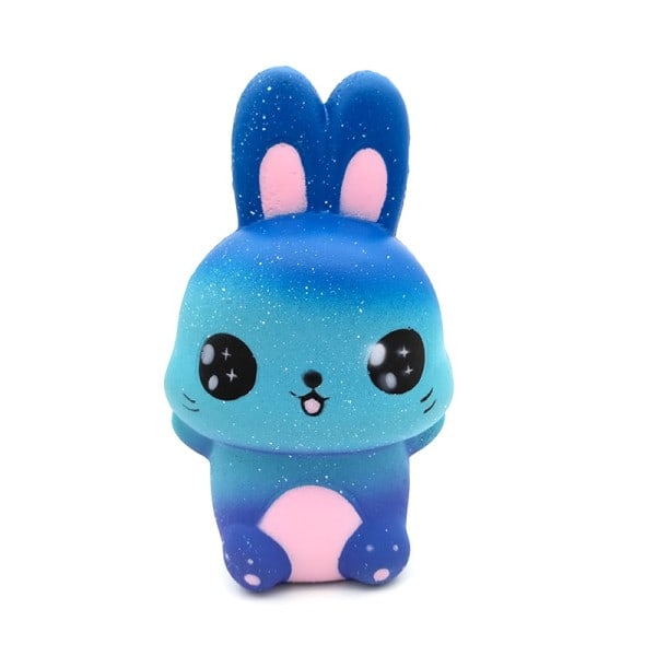 Antistress Squishy Dyr Kanin Galaxy Simuleret Dyr Dukke Langsomt Rejsende Brød Duftende Squeeze Legetøj