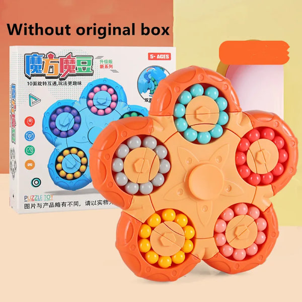 Tiosidig Rotation Finger Magic Beans Spin Bead Puzzles Spel