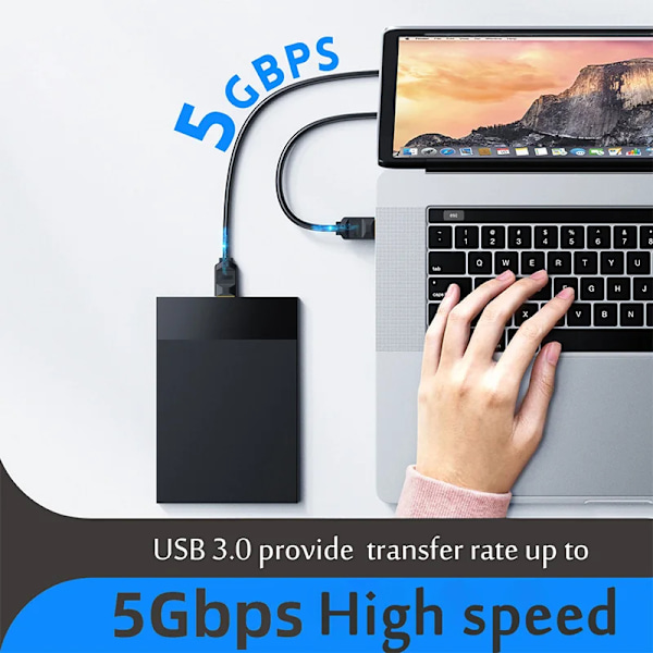 USB 3.0 / 2.0  Forlænger kabel Han til hun forlænger kabel
