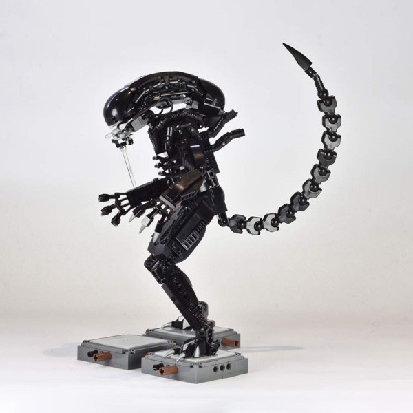 Prometheus Aliens Vs Predator Space Aliens Figur Mech Model Bygning Klodser Klodser Legetøj til barn