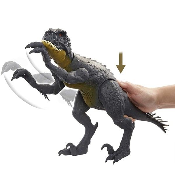 Jurassic World Slash ‘N Slag Skorpioner Rex Action Ljud Dinosaurie Figur Camp Krita Elektronisk leksak