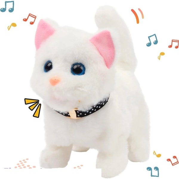Walking Kitty Plysh Toy
