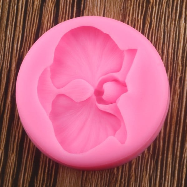 Blomst Blomster Silikon Muggformer Fondant Sjokolade Gumpaste Mugg