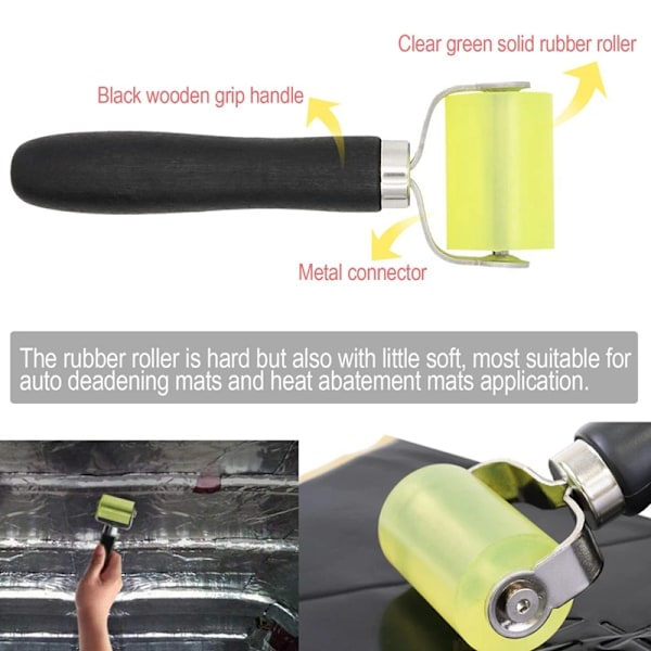 Premium kvalitet Ljud Roller Ljud Deadener Roller Verktyg Bil Ljud Deadening Roller Ljud Deadener Roller Set