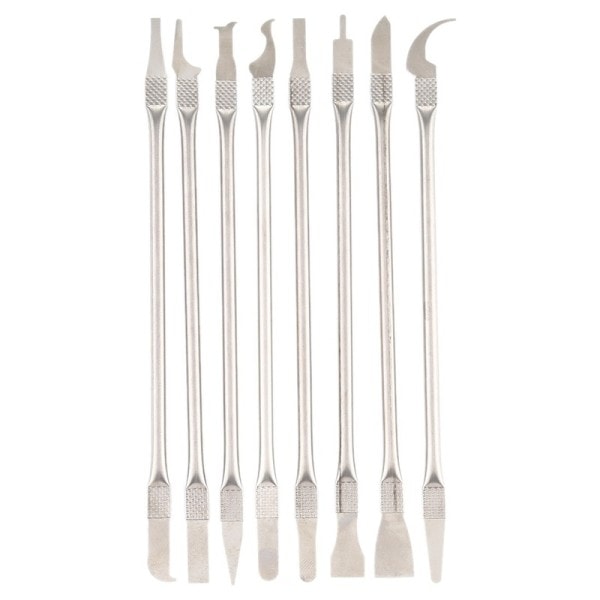 8 I 1 Telefon Reparation Verktyg Set Demontering Klingar Metall Remover Hand Verktyg