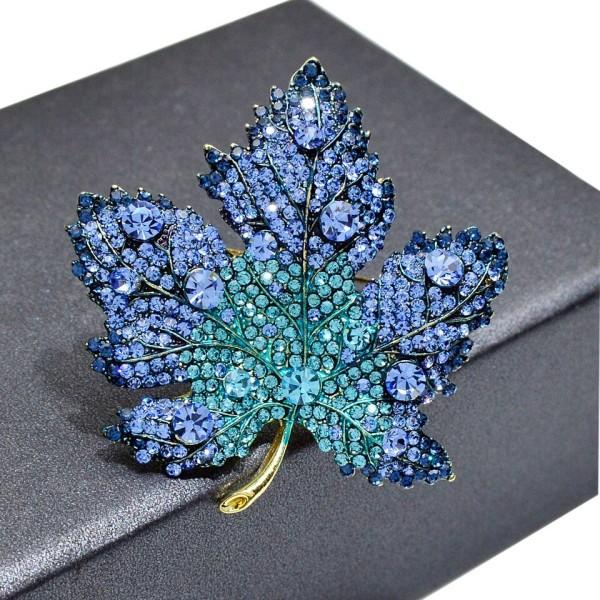 Sininen Väri Vahtera Rintakorut Naisille Kauniit Elegantti Hääjuhla Pinni