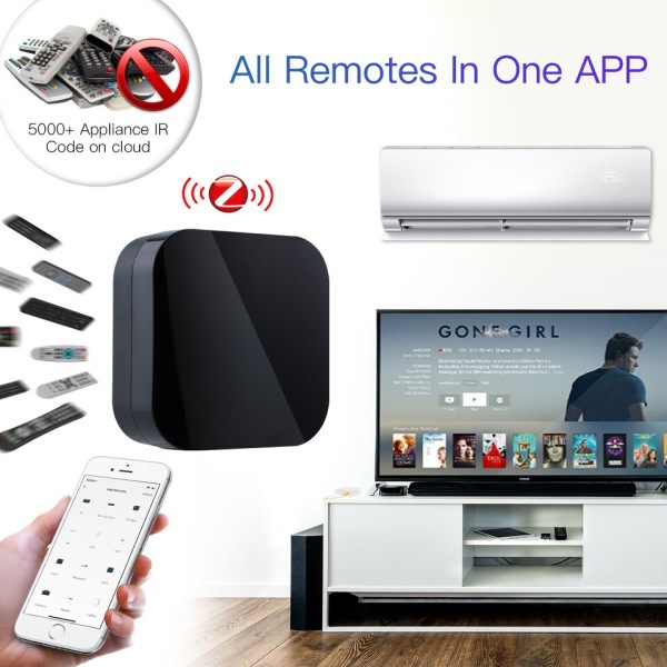 Smart IR Remote Control Universal Infrared Remote Controller for Smart Home fungerar med Alexa Google Home