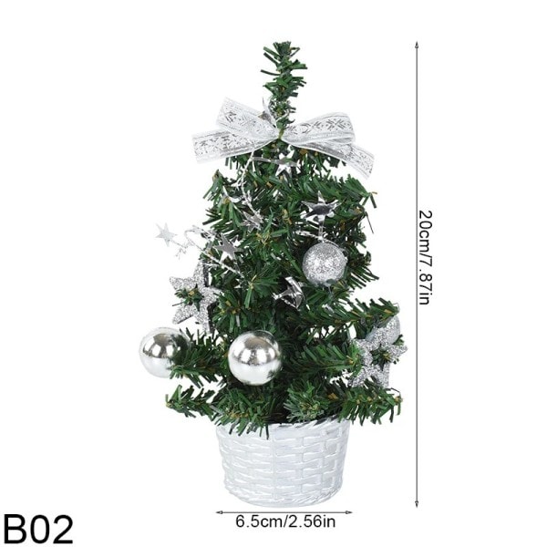 Jul træ med bær jul skrivebord pynt til hjem julefest gave børn