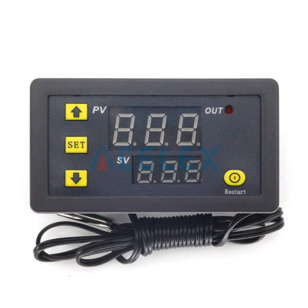 20A Digital Temperatur Kontroll LED Display Termostat Med Varme/Ckjøling  Kontroll Instrument 8c2f | Fyndiq