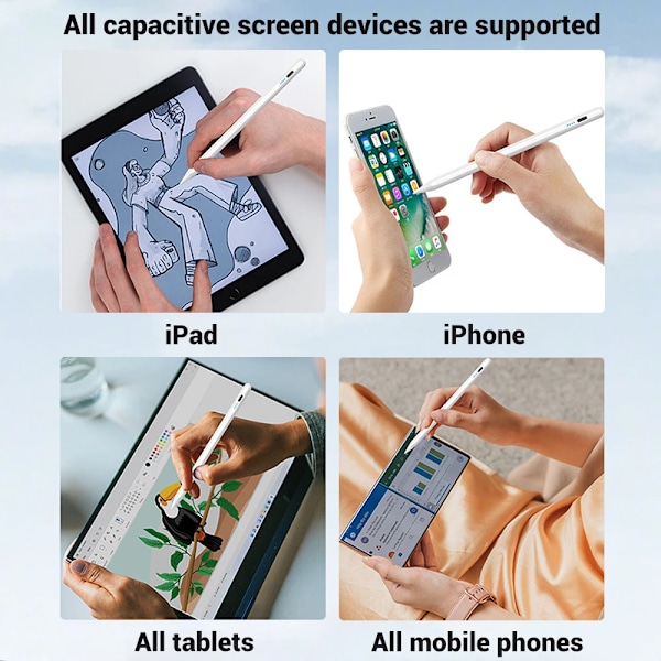 Universal Stylus Penna för Surfplatta Mobil Telefon Touch Penna för iPad Apple Pencil
