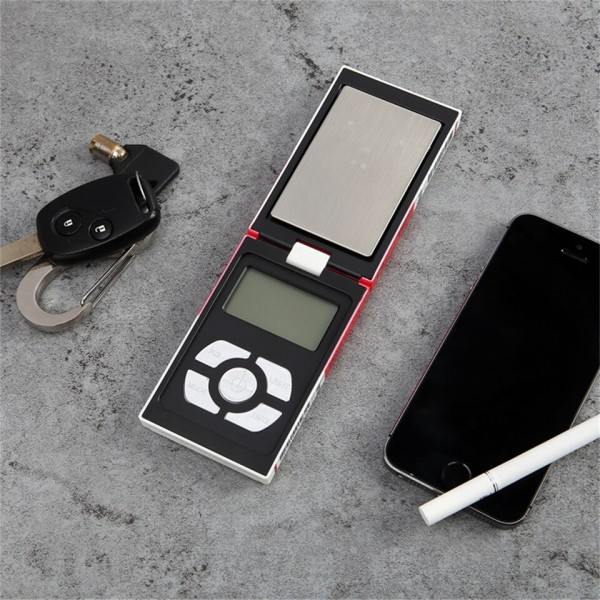 Mini Digital Smycken Våg 0,01g för Guld Sterling Silver Smycken Balans Gram ficka Elektronisk vikt Våg