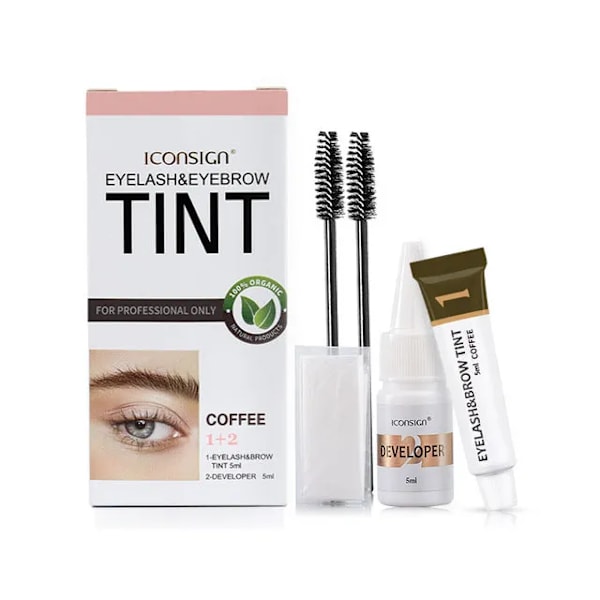 Øjenvipper & Øjenbryn Farve Tint Kit Vandfast 15 Min. Hurtig Farve Bryn Forbedring Brow Farve Vipper Langvarig Permanent Makeup Værktøjer