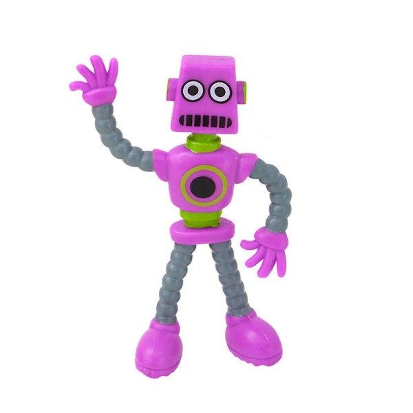Fleksibel Bøybar Figurer Robot Leker Barn Gutter Morsomme Dekompresjon Dukke Fidget leker