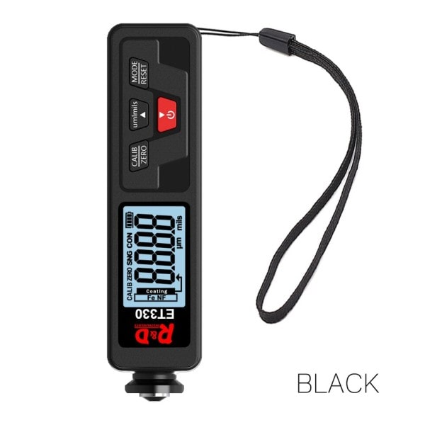 Bil lack tjocklek mätare elektroplåt metall beläggning tjocklek mätare
