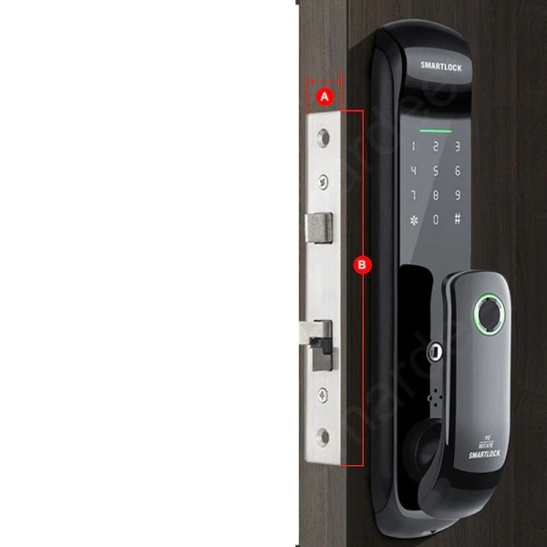 Smart Dør Lås til lås med WiFi Biometrisk  Fingeraftryk Lås med Fingeraftryk/adgangskode/RFID Kort/Key/APP låseopLåser & nøgler