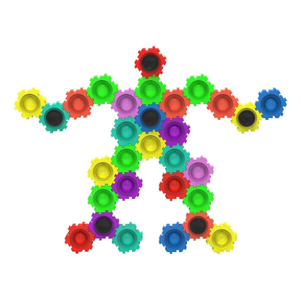 Design Dekompresjon Anti gnager Spill Push Bubble Pop