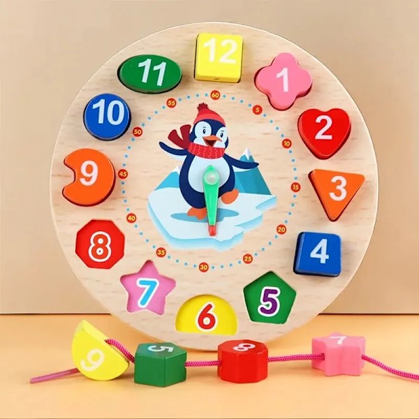 Montessori trä leksaker för bebisar 1 2 3 år pojke flicka gåva bebis utveckling spel trä pussel för barn pedagogisk lärande leksak