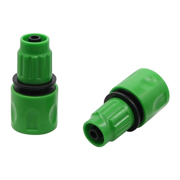 One-Way Quick Connector Connector 3/8" Slange Have Vanding Slange Stik Havearbejde Værktøjer