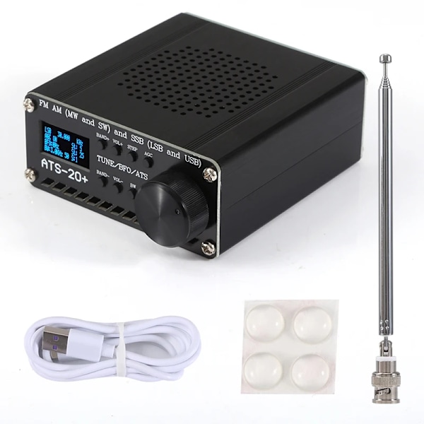 ATS20 V2 SI4732 Radio mottaker DSP SDR mottaker FM AM (MW og SW) og SSB (LSB og USB)