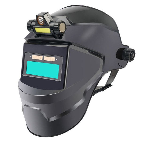 PC Svetsning Masker Automatisk Variabel Ljus Justering Stor Visa Auto Mörkning Svetsning Ansiktsmask