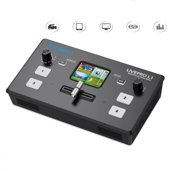 Live Streaming Video Switcher 4xHDMI Input Hdmi