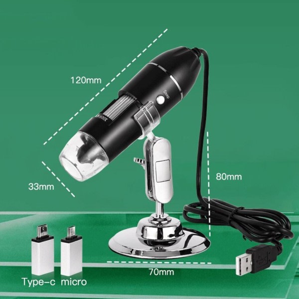 Digitaalinen mikroskooppi kamera kannettava elektroni juottoon LED suurennus matkapuhelin puhelin korjaus