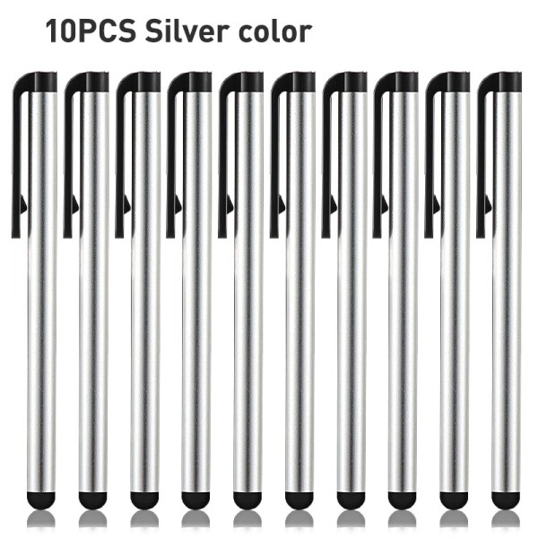 10 bitar Universal Stylus Penna Ritning Surfplatta Känslig Kapacitiv Skärm Touch Penna
