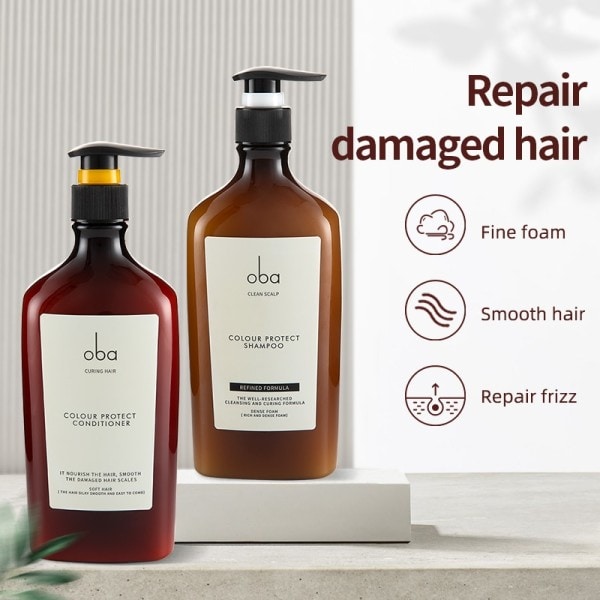 Korjaus shampoo ja hoitoaine sarjat värjäys vaurio hiusten hoito kiilto intensiivinen ravitseva shampoo