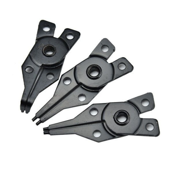 4 In 1 Låsring Tang Set Snap Ring Tang Multi Crimp Aftagelig Tang Hoved Holding Låsring Tænger Hånd værktøj