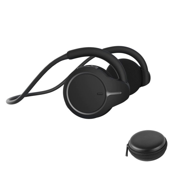 Bluetooth V5.0 Hovedtelefoner 3D Stereo Sport Trådløse Øretelefoner med Dual mikrofon