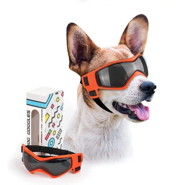 Hunde Goggles Små Race Easy Wear Små Hund Solbriller,Ajusterbare UV  Beskyttelse Hvalpe Solbriller 0cdf | Fyndiq