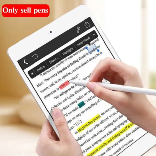 Universal Stylus Penna För Telefon Surfplatta Skärm Penna Kapacitiv Penna Handskrift Ritning Blyerts