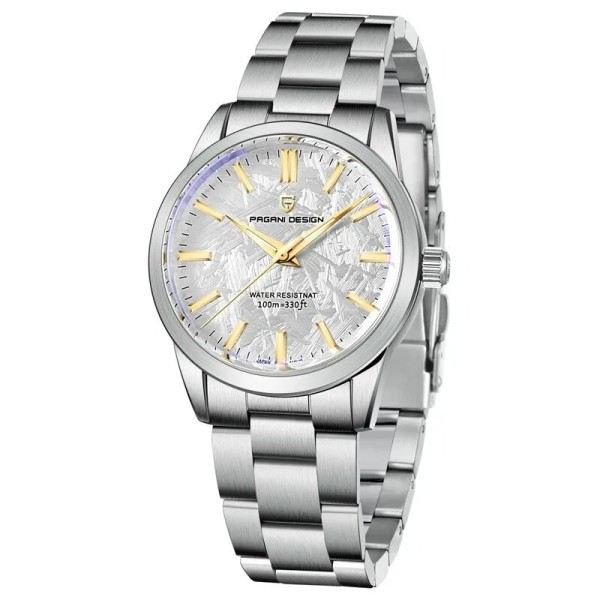 Herre Quartz ure TMI VH31 Luksus Business Top Sapphire 316L rustfrit stål ur