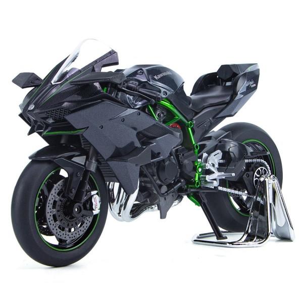 Kawasaki H2R Ninja Aloy Die Cast Motorcykel Model Legetøj