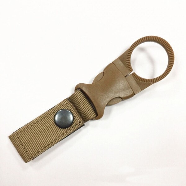 Utomhus militär Nylon Webbing Spänne Krok Vatten Flaska hållare