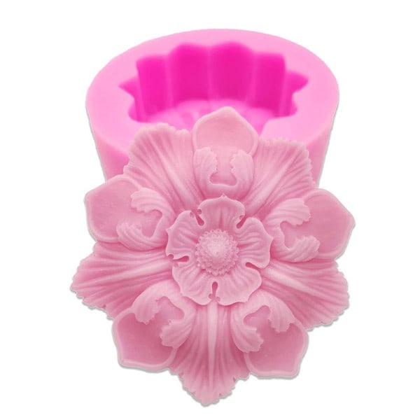 3D silikone sæbe forme blomster form silikone form