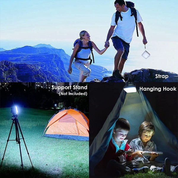 Genopladelig Camping Lantern Bærbar Udendørs Camp Lys