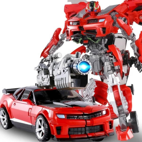 Robot Tank Model Legetøj Cool Transformation Anime Action Figurer Fly Bil Film