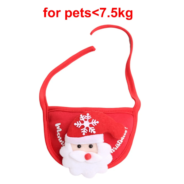 Jul Valp Hund Katt Dräkt Jul Katt Tomten Älg Hatt med bandana haklapp halsduk set katt tillbehör