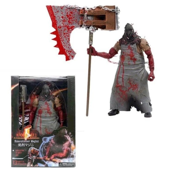 Resident Ond Biohazard Karakter Bøddel Majini Action Figur Legetøj