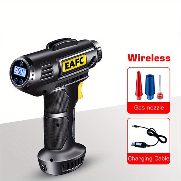 Bil Luft Pump Bärbar Bil Luft Kompressor Digital Inflator