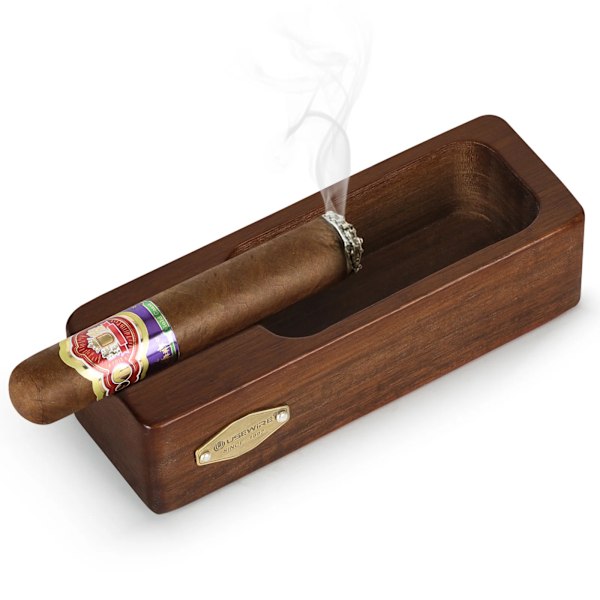Cigarr Askfat Trä Askfat Rökare