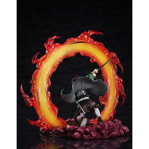 Demon Slayer Kamado Tanjirou Heaven of Heila Anime Figur Modell Skrivbord Ornament Action Figur Leksaker