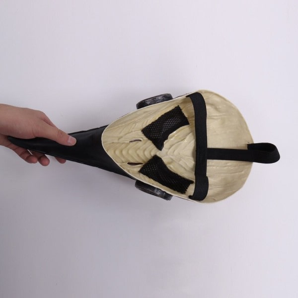 Steampunk Pest Doctor Maske Cosplay Lang Næse Fugl Næb Latex Masker Halloween Fest kostume rekvisitter