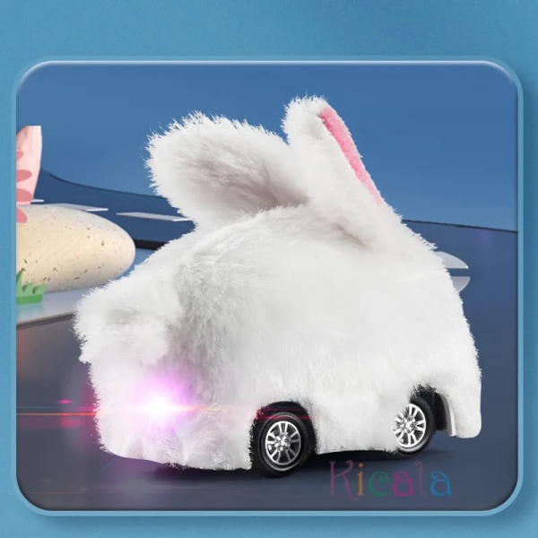 Barn RC bil mini klokke leker med LED lys RC bil leke klokke kanin krabbe  racing leker effd | Fyndiq