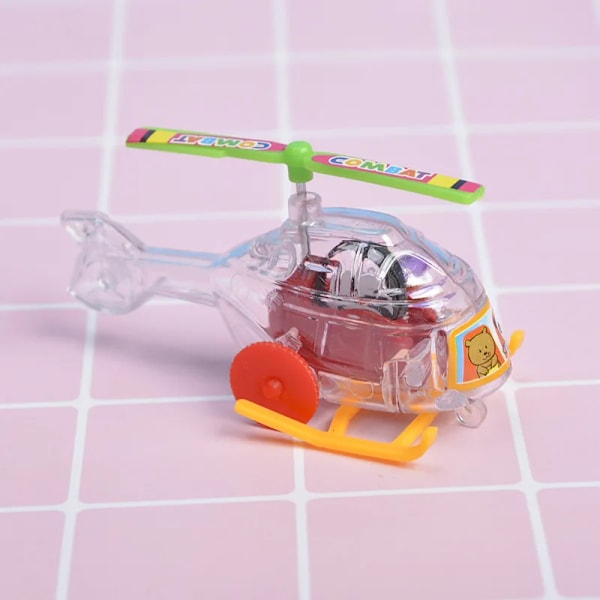 10 osaa sarjakuva söpö mini helikopteri tuuli ylös lentokone lentokone leluja lapsille