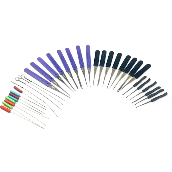 Lukkosepän Extractor Tools Kit Broken Key Remove Tool Set with Tension Wrench Tools  for Family,Home Life Helper
