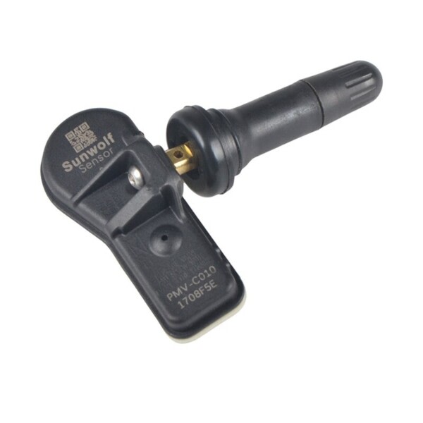 Programmerbar Sensor 315/433MHz 2in1 TPMS Gummi Metal Dæk Tryk Sensor