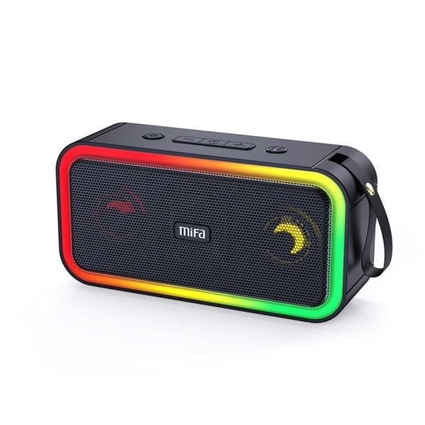 F60 40W Utgång Ström Bluetooth Högtalare med Klass D Förstärkare Utmärkt Bas Prestanda Hifi högtalare